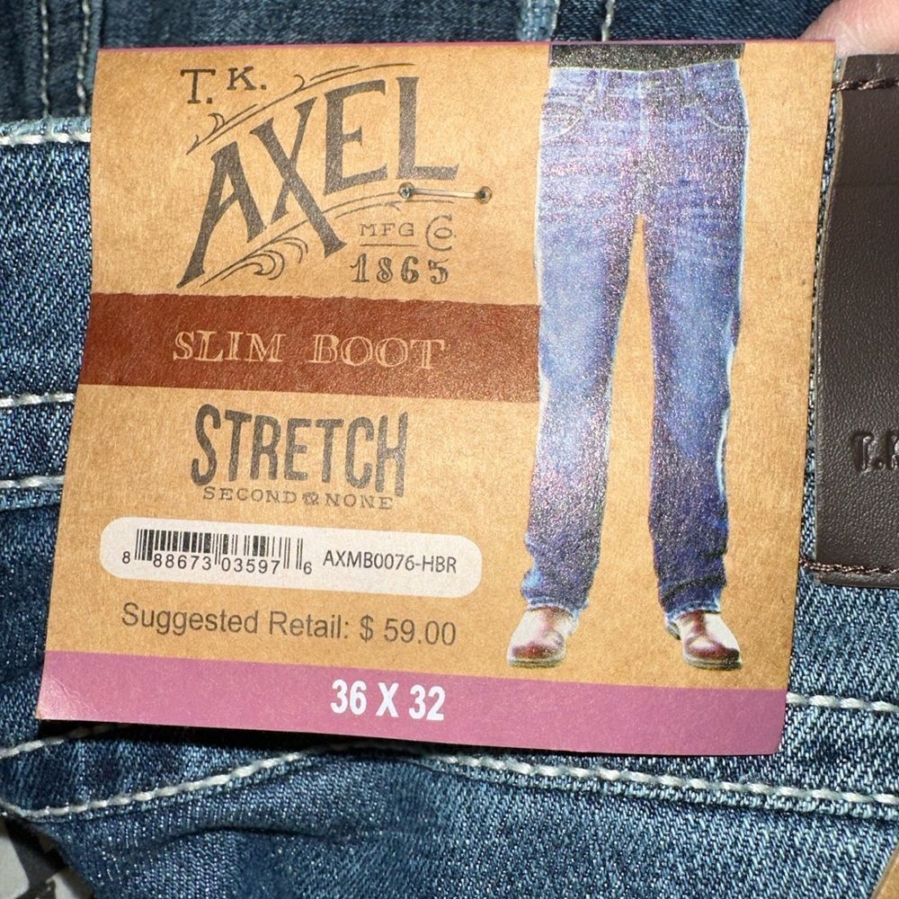 NEW MENS DENIM JEANS - Picture 4 of 4
